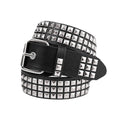 Y2K Pyramid Rivet Belt - Gothic Square Bead Punk Style For Women